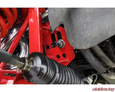 BMR Suspension Red K-member Premium Version w/ Spring Perches Ford Mustang 1979-1995 - KM733R