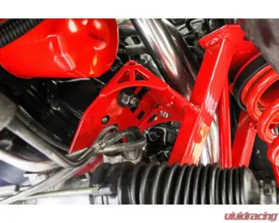 BMR Suspension Red K-member Premium Version w/ Spring Perches Ford Mustang 1979-1995 - KM733R