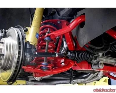 BMR Suspension Red K-member Premium Version w/ Spring Perches Ford Mustang 1979-1995 - KM733R