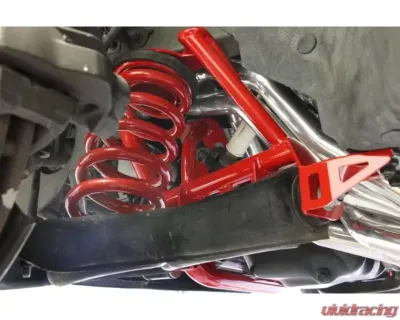 BMR Suspension Black Hammertone K-member Standard Version Version w/ Spring Perches Ford Mustang 1996-2004 - KM742H