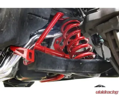 BMR Suspension Black Hammertone K-member Standard Version Version w/ Spring Perches Ford Mustang 1996-2004 - KM742H