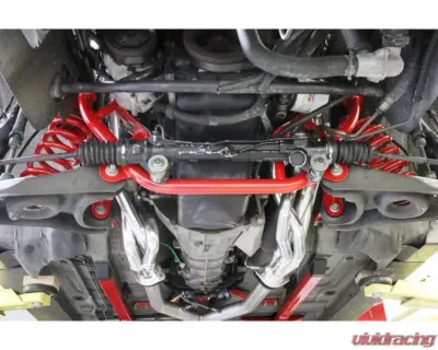 BMR Suspension Black Hammertone K-member Standard Version Version w/ Spring Perches Ford Mustang 1996-2004 - KM742H