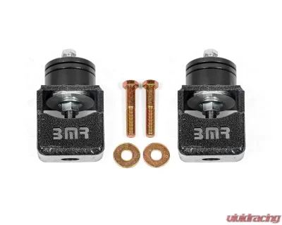 BMR Suspension Black Hammertone Solid Motor Mount Kit Chevrolet SS | Pontiac G8 2008-2017 - MM301H