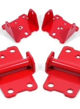 BMR Suspension Red Solid Upper And Lower Motor Mount Kit Chevrolet Camaro | Pontiac Firebird 1982-1992                                     - MM333R - Image 3