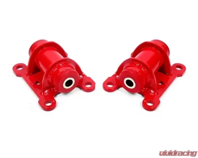 BMR Suspension Red Steel w/ Poly Bushings Motor Mount Kit Chevrolet Camaro | Pontiac Firebird 1998-2002 - MM340R