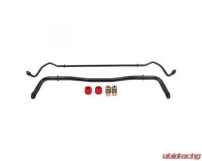 BMR Suspension Black Hammertone Front and Rear Sway Bar Kit Dodge Challenger 2008-2019 - SB110H