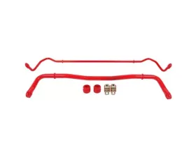 BMR Suspension Red Front and Rear Sway Bar Kit Dodge Challenger 2008-2019