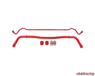 BMR Suspension Red Front and Rear Sway Bar Kit Dodge Challenger 2008-2019 - SB110R