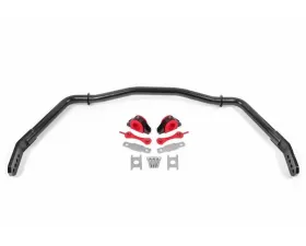 BMR Suspension Black Hammertone 4-hole Adjustable Hollow 38mm Front Sway Bar Kit Ford Mustang 2005-2014