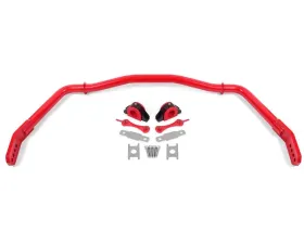 BMR Suspension Red 4-hole Adjustable Hollow 38mm Front Sway Bar Kit Ford Mustang 2005-2014