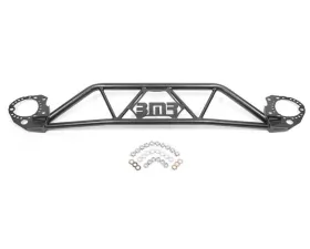BMR Suspension Black Hammertone Front Twin Tube Design Strut Tower Brace Ford Mustang 2015-2020