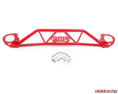 BMR Suspension Red Front Twin Tube Design Strut Tower Brace Ford Mustang 2015-2020 - STB760R