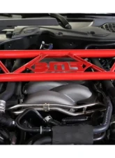 BMR Suspension Red Front Twin Tube Design Strut Tower Brace Ford Mustang 2015-2020                                     - STB760R - Image 5