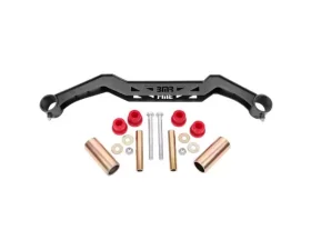 BMR Suspension Black Hammertone Conversion Transmission Crossmember TH350 | PG | 700R4 | C4 | C6 | AOD | 4L60 Ford Mustang 1979-1993