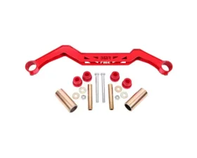 BMR Suspension Red Conversion Transmission Crossmember TH350 | PG | 700R4 | C4 | C6 | AOD | 4L60 Ford Mustang 1979-1993