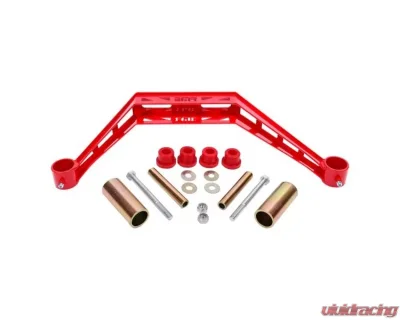 BMR Suspension Red Conversion Transmission Crossmember TH400 | T-56 Ford Mustang 1979-1993 - TC731R