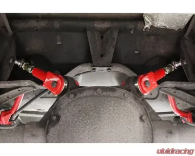 BMR Suspension Black Hammertone Front Upper On-Car Adjustable DOM Control Arms Buick | Chevrolet | Oldsmobile Cutlass | Pontiac Grand Prix 1978-1987 - UCA463H