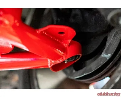 BMR Suspension Red Non-Adjustable Lower A-arms DOM Delrin Bushings Spring Rocket Chevrolet | Pontiac 1982-1992 - AAL331R