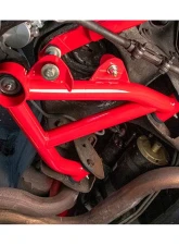 BMR Suspension Red Non-Adjustable Lower A-arms DOM Delrin Bushings Coilover Chevrolet | Pontiac 1982-1992                                     - AAL333R - Image 2