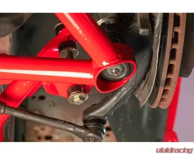BMR Suspension Red Non-Adjustable Lower A-arms DOM Delrin Bushings Coilover Chevrolet | Pontiac 1982-1992 - AAL333R