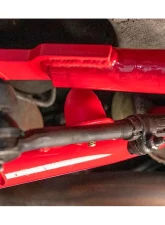 BMR Suspension Red Non-Adjustable Lower A-arms DOM Delrin Bushings Coilover Chevrolet | Pontiac 1982-1992                                     - AAL333R - Image 6