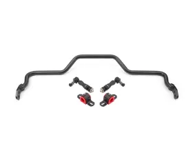 BMR Suspension Black Hammertone Rear Adjustable Sway Bar Kit Hollow 29mm Stamped Steel Bracket Chevrolet | Pontiac 1993-2002