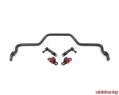 BMR Suspension Black Hammertone Rear Adjustable Sway Bar Kit Hollow 29mm Stamped Steel Bracket Chevrolet | Pontiac 1993-2002 - SB345H