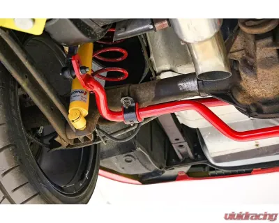 BMR Suspension Red Rear Adjustable Sway Bar Kit Hollow 29mm Stamped Steel Bracket Chevrolet | Pontiac 1993-2002 - SB345R