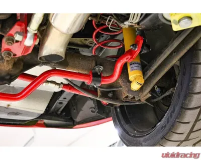 BMR Suspension Red Rear Adjustable Sway Bar Kit Hollow 29mm Stamped Steel Bracket Chevrolet | Pontiac 1993-2002 - SB345R