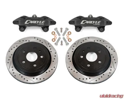 BMR Suspension 15" Conversion, Drilled & Slotted Rotors, Brake Kit Chevrolet Corvette C5 | C6 1997-2013 - DBK552