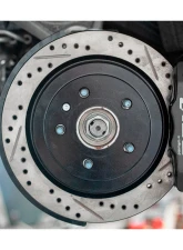BMR Suspension 15" Conversion, Drilled & Slotted Rotors, Brake Kit Chevrolet Corvette C7 2014-2019                                     - DBK572 - Image 3