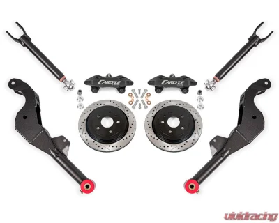 BMR Suspension 15" Conversion Kit, Drilled Slotted Rotors Chevrolet Camaro 2010-2015 - DRP352H