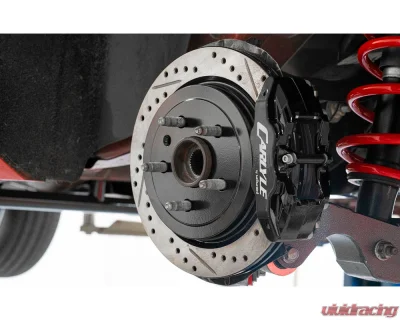 BMR Suspension 15" Conversion Kit, Drilled Slotted Rotors Chevrolet Camaro 2010-2015 - DRP352H