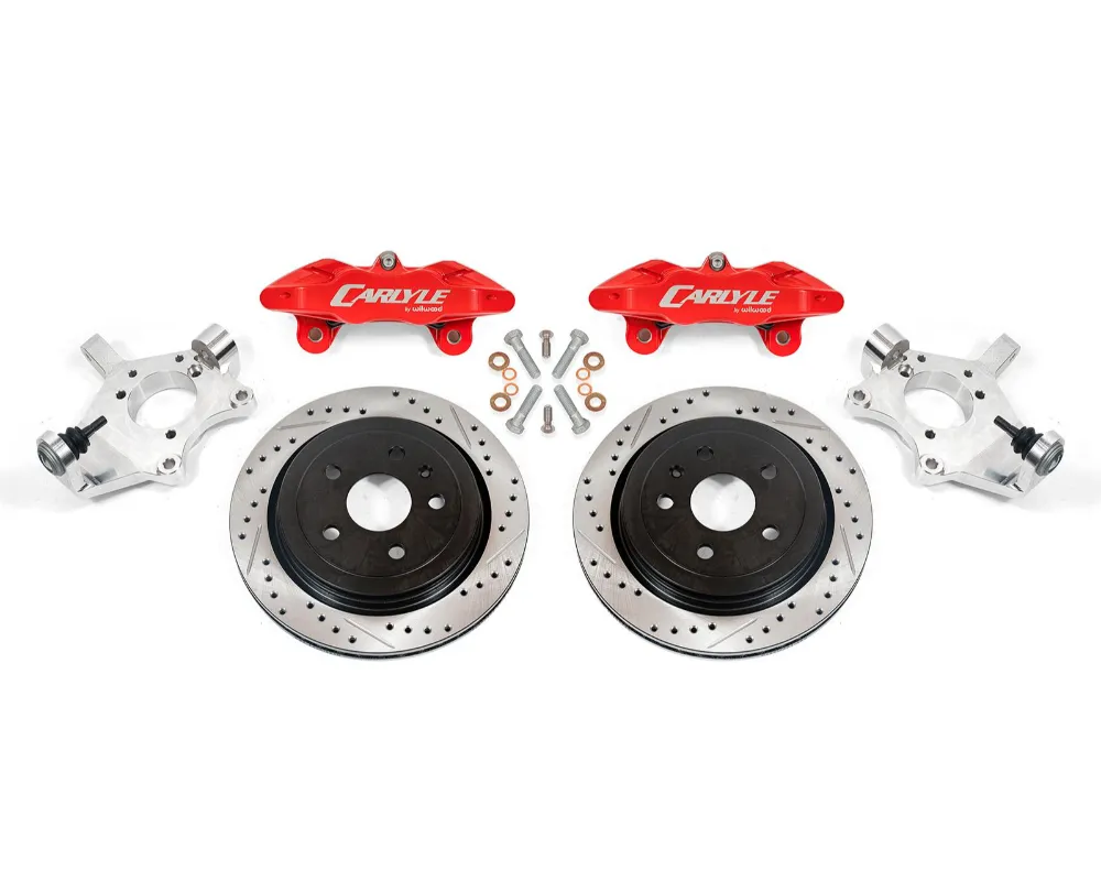 BMR Suspension 15" Conversion Kit, Drilled Slotted Rotors Chevrolet Corvette C5 | C6 1997-2013 - DRP553