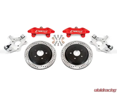 BMR Suspension 15" Conversion Kit, Drilled Slotted Rotors Chevrolet Corvette C5 | C6 1997-2013 - DRP553