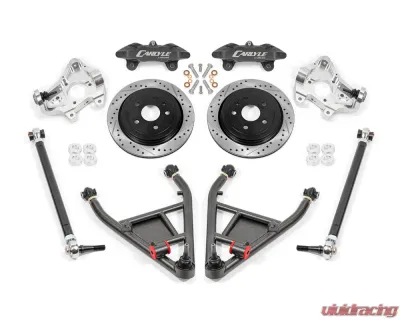 BMR Suspension 15" Conversion Kit, Drilled Slotted Rotors Chevrolet Corvette C7 2014-2019 - DRP572H