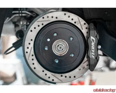 BMR Suspension 15" Conversion Kit, Drilled Slotted Rotors Chevrolet Corvette C7 2014-2019 - DRP572H