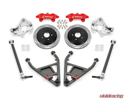 BMR Suspension 15" Conversion Kit, Drilled Slotted Rotors Chevrolet Corvette C7 2014-2019 - DRP573H