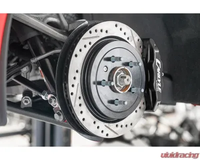 BMR Suspension 17" Conversion Kit, Drilled Slotted Rotors Chevrolet Corvette C7 2014-2019 - DRP576