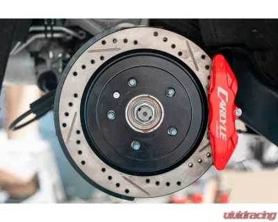 BMR Suspension 17" Conversion Kit, Drilled Slotted Rotors Chevrolet Corvette C7 2014-2019 - DRP577