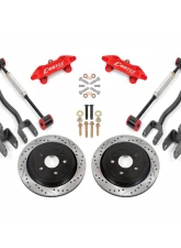 BMR Suspension 15" Conversion Kit, Drilled Slotted Rotors Cadillac CTS-V 2nd Gen 2008-2014                                     - DRP623H - Image 14