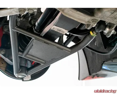 BMR Suspension Black Hammertone 15" Conversion Kit Rear Lower Control Arms Chevrolet Corvette C7 2014-2019 - LCA570H