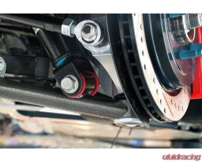 BMR Suspension Black Hammertone 15" Conversion Kit Rear Lower Control Arms Chevrolet Corvette C7 2014-2019 - LCA570H
