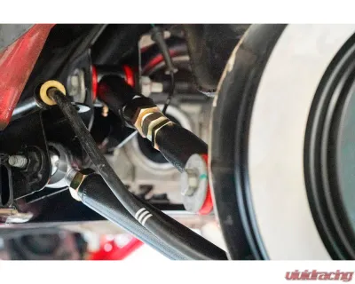 BMR Suspension Black Hammertone 15" Conversion Kit Rear Suspension Chevrolet Camaro 2010-2015 - RSK359H
