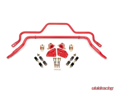 BMR Suspension Front SB331H & Rear SB003H Sway Bar Kit w/ Bushings Chevrolet Camaro | Pontiac Firebird 1982-1992 - SB330H