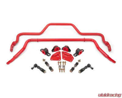 BMR Suspension Front SB334H & Rear SB345H Suspension Sway Bar Kit w/ Bushings Chevrolet Camaro | Pontiac Firebird 1982-1992 - SB333R