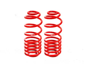 BMR Suspension Red Lowering Springs, Front, 2.0
