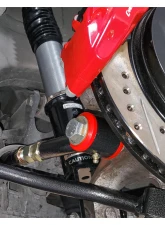 BMR Suspension Black Hammertone Toe Rods, Rear, Adjustable, Poly Bushings Cadillac 2nd Gen CTS-V 2008-2014                                     - TR629H - Image 3