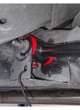 BMR Suspension Black Hammertone Toe Rods, Rear, Adjustable, Poly Bushings Cadillac 2nd Gen CTS-V 2008-2014                                     - TR629H - Image 6