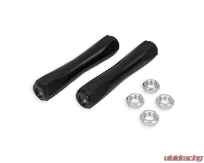 BMR Suspension Black Anodized 5/8" Thread Replaces Moog 5251 Tie Rod Sleeves Chevrolet | Pontiac 1967-1974 - TRS003